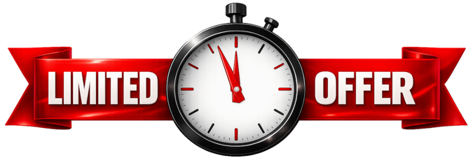 Sale is over sign for Manual Handling training Online.